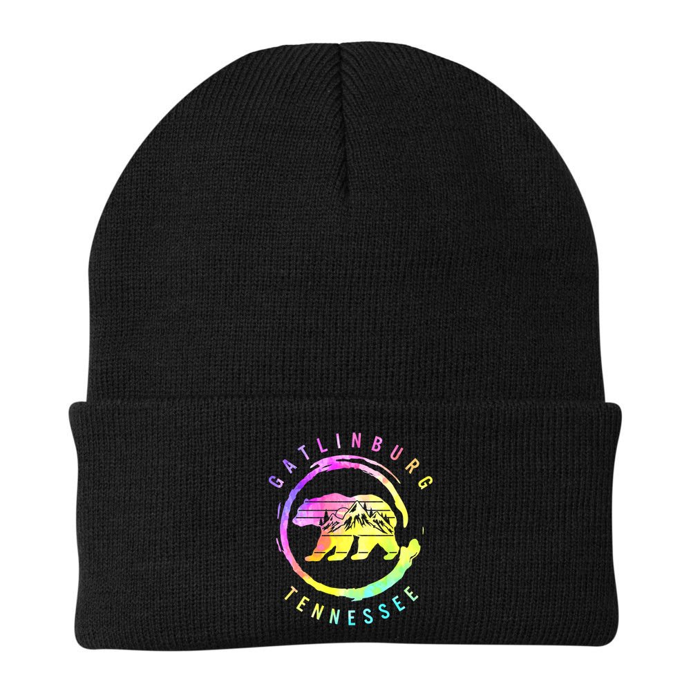 Funny Saying Gatlinburg Bear Tennessee Beanie