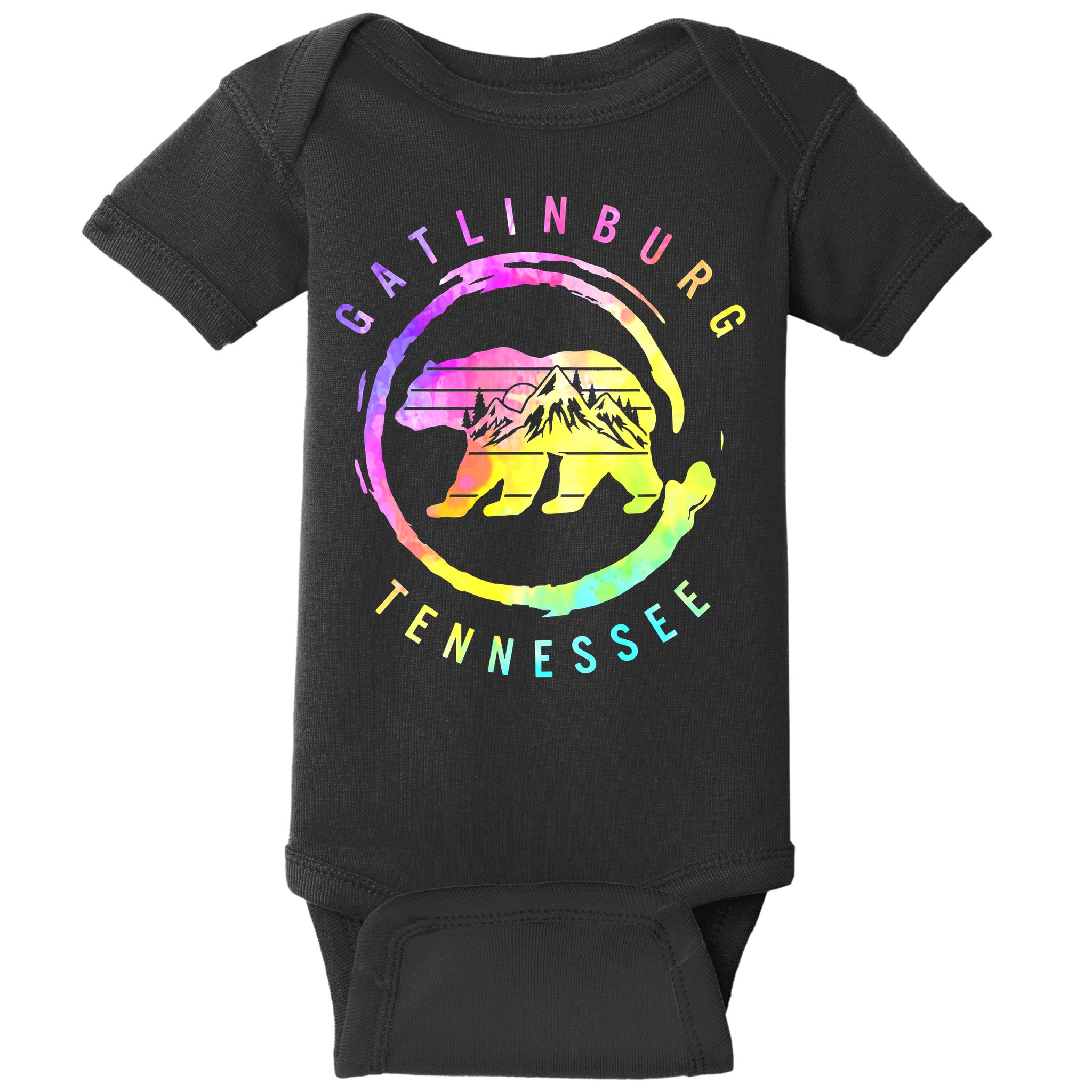 Funny Saying Gatlinburg Bear Tennessee Baby Bodysuit