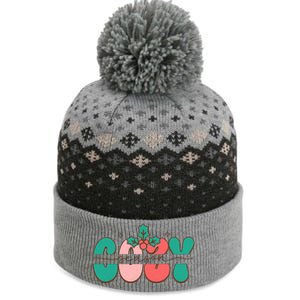 Festive Season Greetings Illustration The Baniff Cuffed Pom Beanie