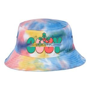 Festive Season Greetings Illustration Tie Dye Newport Bucket Hat