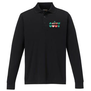 Festive Season Greetings Illustration Performance Long Sleeve Polo