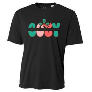 Festive Season Greetings Illustration Cooling Performance Crew T-Shirt