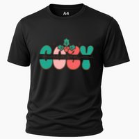 Festive Season Greetings Illustration Cooling Performance Crew T-Shirt