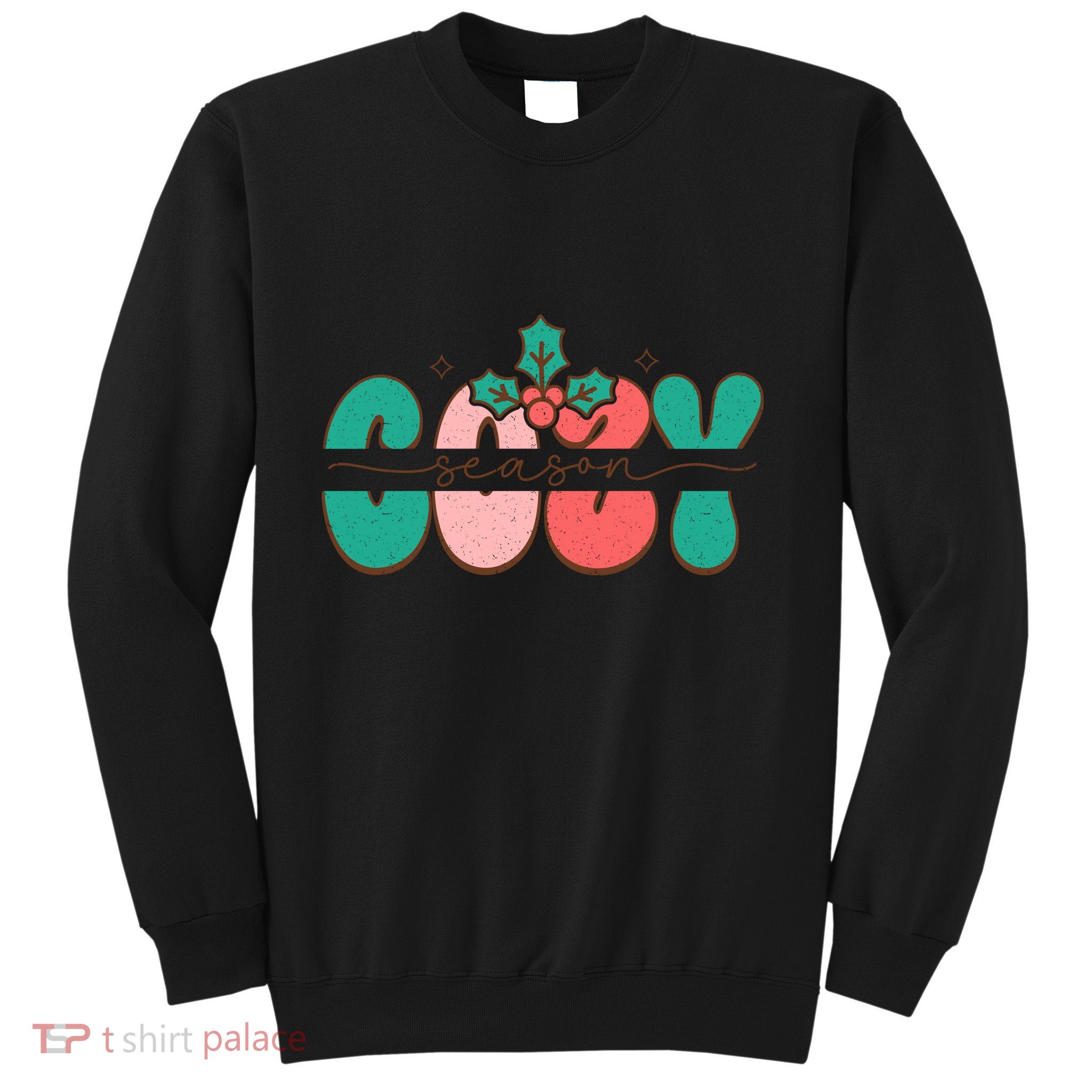 Festive Season Greetings Illustration Sweatshirt