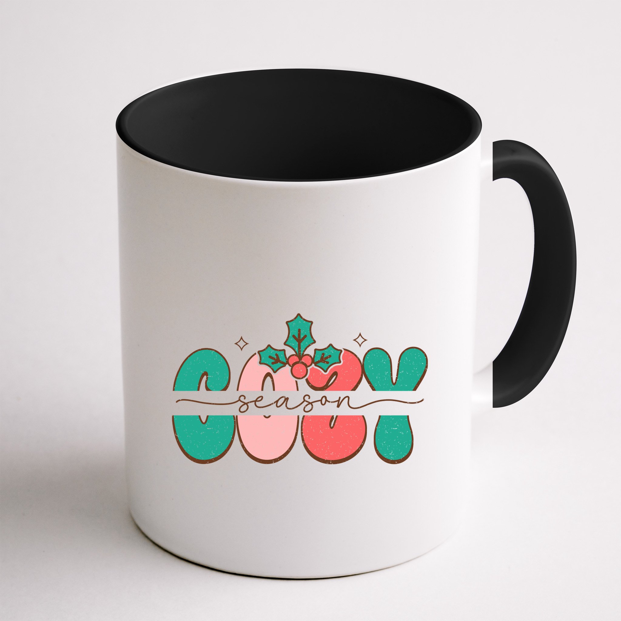 Festive Season Greetings Illustration Mug