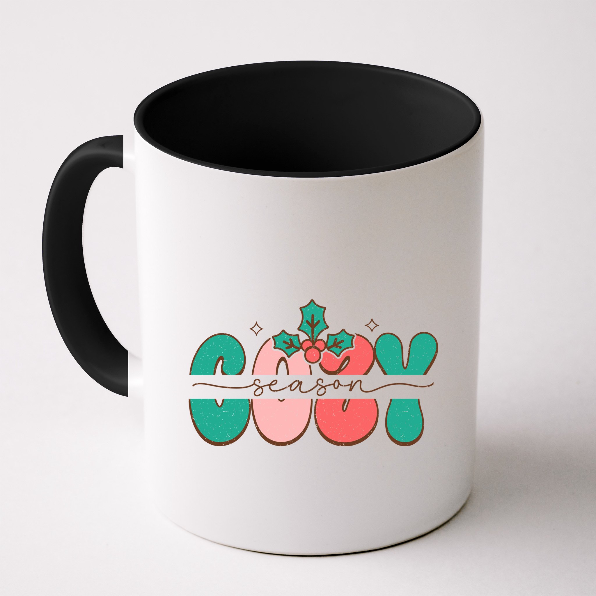 Festive Season Greetings Illustration Mug