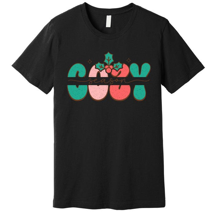 Festive Season Greetings Illustration Premium T-Shirt