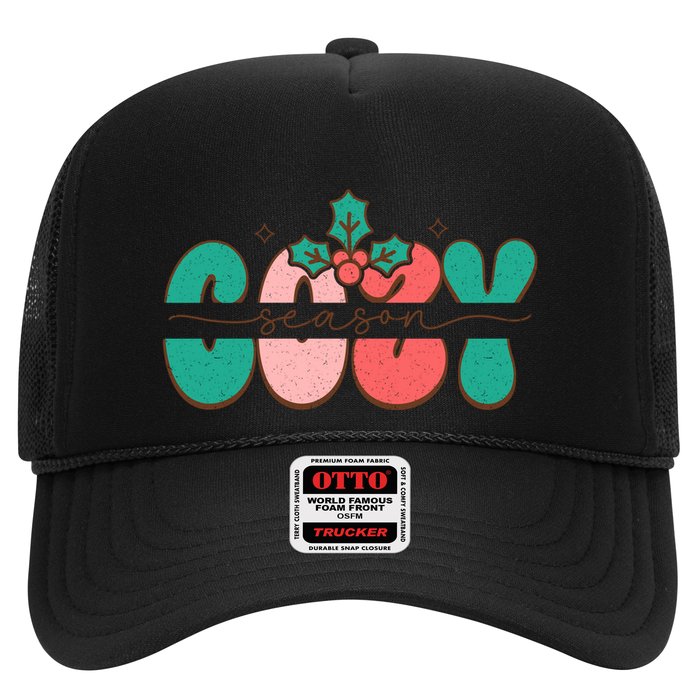 Festive Season Greetings Illustration Trucker Hat