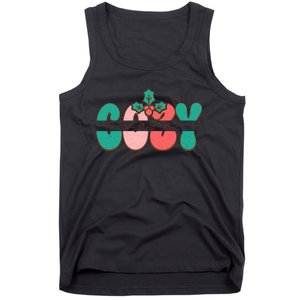 Festive Season Greetings Illustration Tank Top