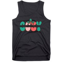 Festive Season Greetings Illustration Tank Top