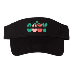 Festive Season Greetings Illustration Valucap Bio-Washed Visor