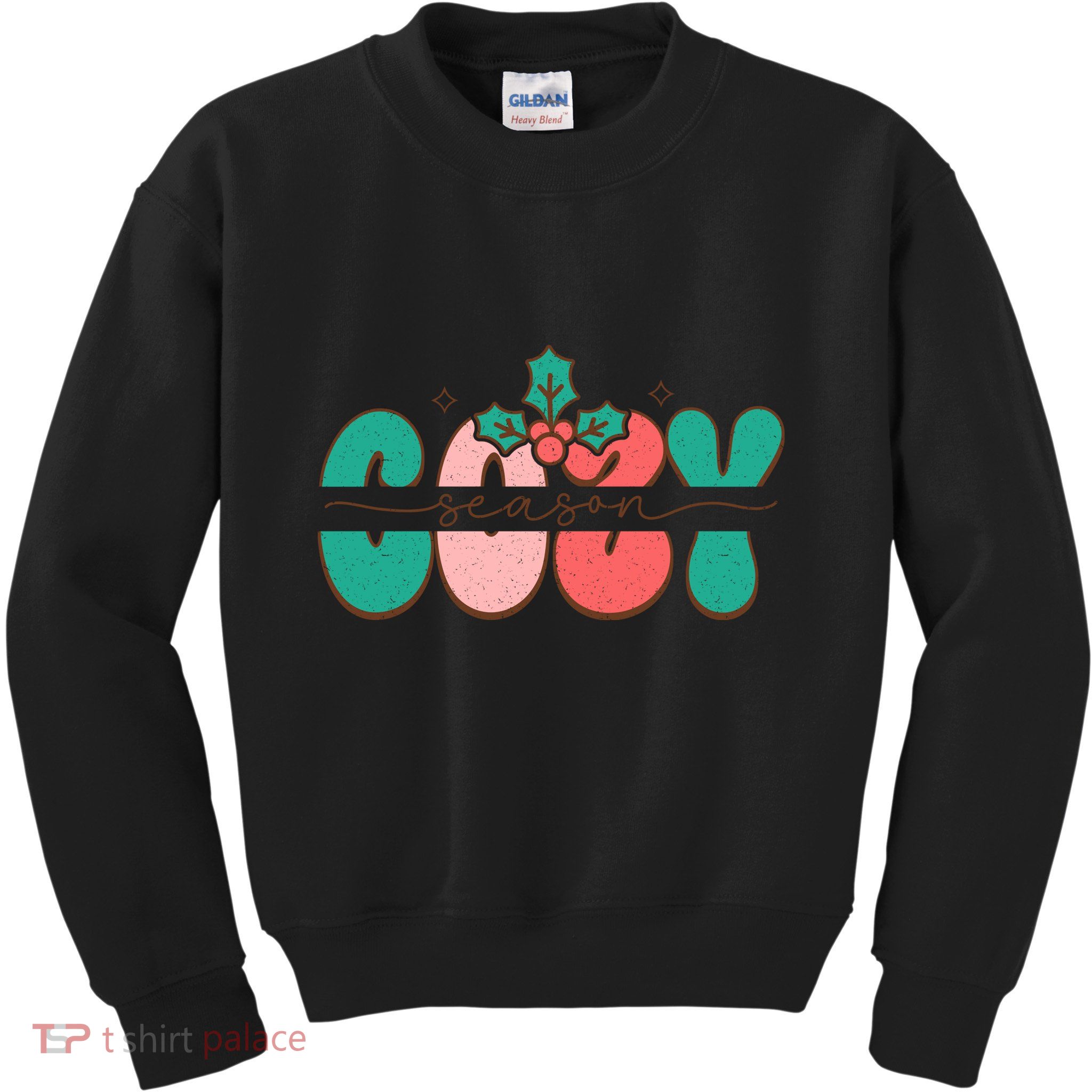 Festive Season Greetings Illustration Kids Sweatshirt