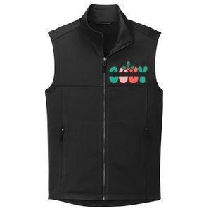 Festive Season Greetings Illustration Collective Smooth Fleece Vest