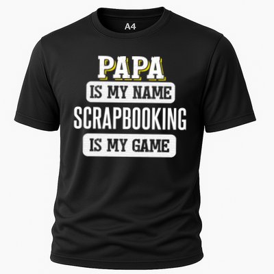 Funny Scrapbooking Gift For Papa Fathers Day Design Cool Gift Performance Shirt
