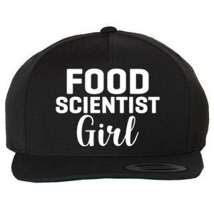 Food Scientist Gift Wool Snapback Cap