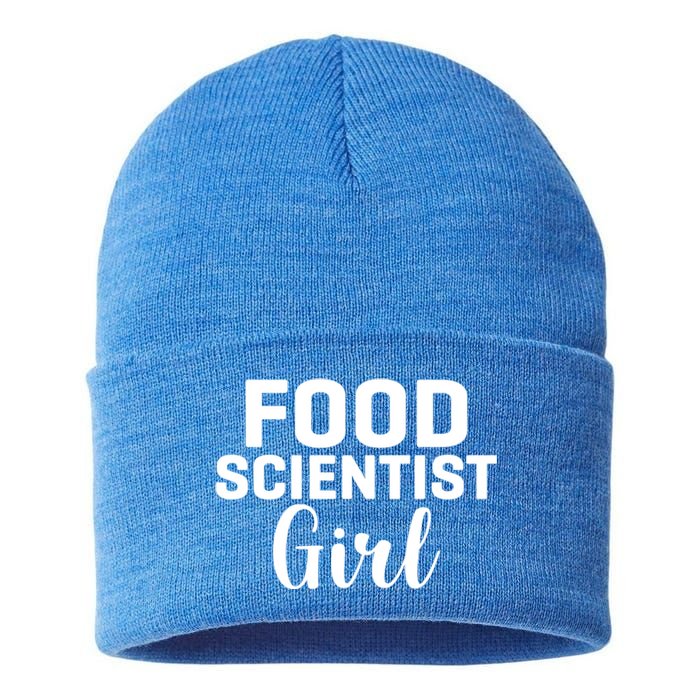 Food Scientist Gift Sustainable Knit Beanie