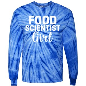 Food Scientist Gift Tie-Dye Long Sleeve Shirt