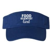 Food Scientist Gift Valucap Bio-Washed Visor