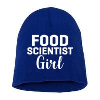 Food Scientist Gift Short Acrylic Beanie