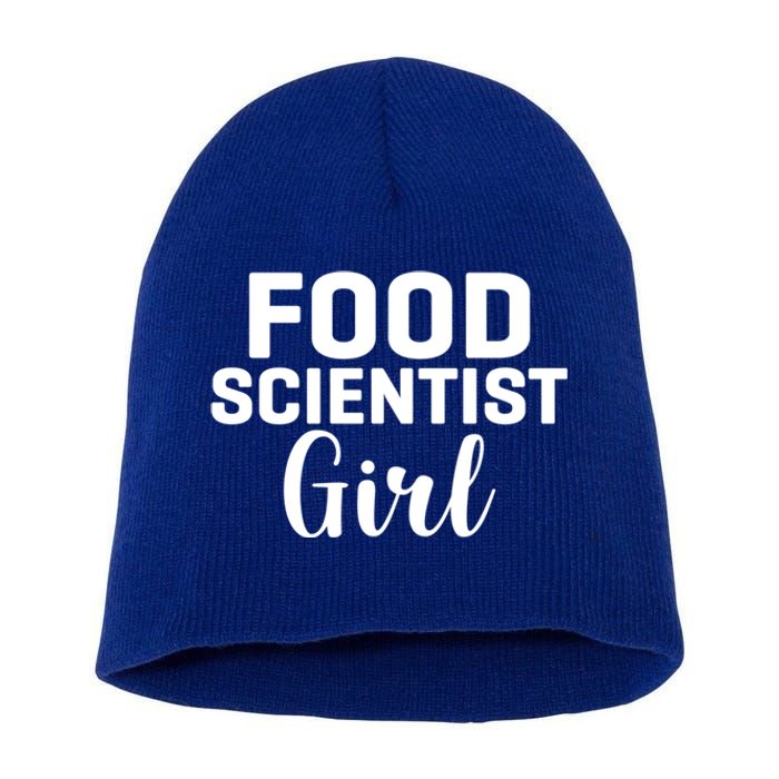 Food Scientist Gift Short Acrylic Beanie