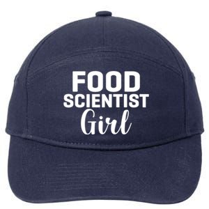 Food Scientist Gift 7-Panel Snapback Hat