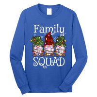 Family Squad Gnomies Christmas Gnome Family Matching Pjs Gift Long Sleeve Shirt