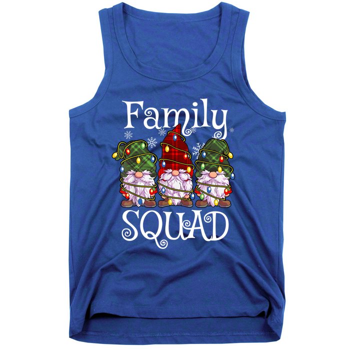 Family Squad Gnomies Christmas Gnome Family Matching Pjs Gift Tank Top