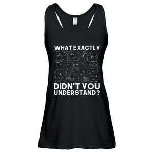 Funny Science Gift Idea Physicist Math Physics Ladies Essential Flowy Tank