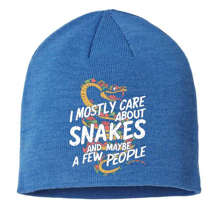 Funny Snakes Great Gift Sustainable Beanie