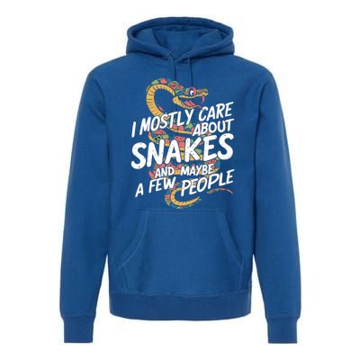 Funny Snakes Great Gift Premium Hoodie