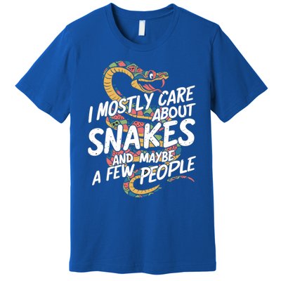 Funny Snakes Great Gift Premium T-Shirt