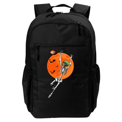 Football Skeleton Halloween Football Player Daily Commute Backpack