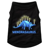 Funny Stegosaurus Hanukkah Dinosaur Menorah Dino Doggie Tank