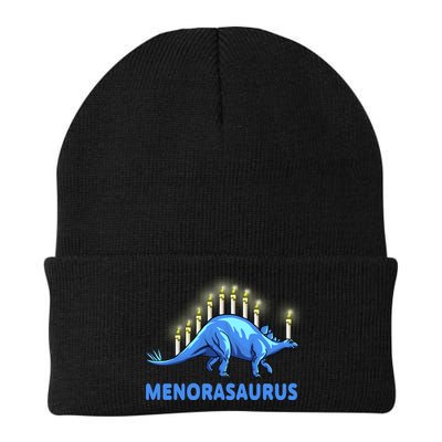 Funny Stegosaurus Hanukkah Dinosaur Menorah Dino Beanie