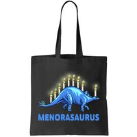Funny Stegosaurus Hanukkah Dinosaur Menorah Dino Bag