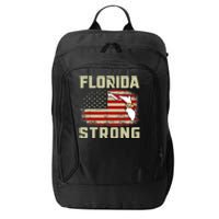 Florida Strong Hurricane Ian Support Florida City Backpack