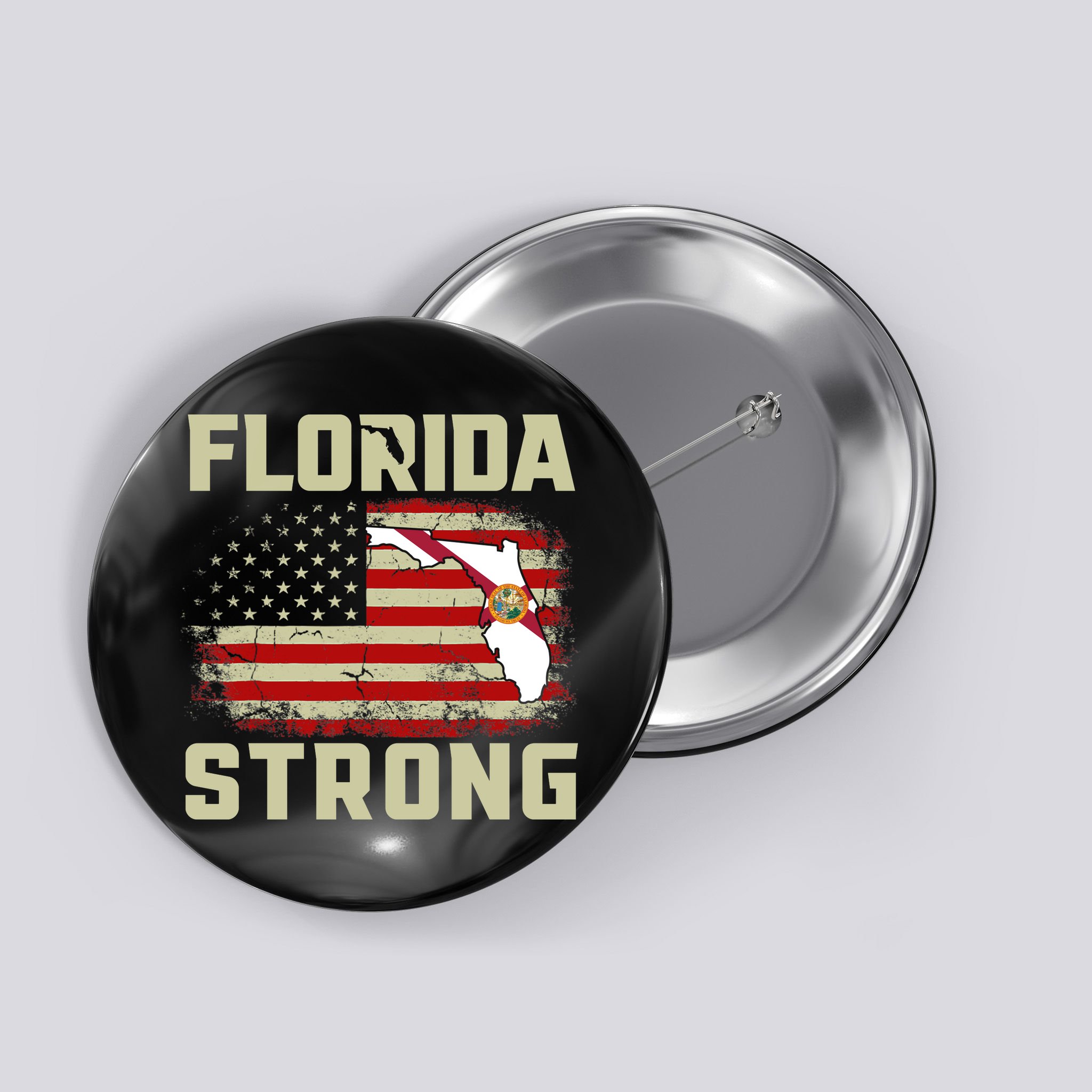 Florida Strong Hurricane Ian Support Florida Button