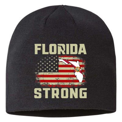 Florida Strong Hurricane Ian Support Florida Sustainable Beanie