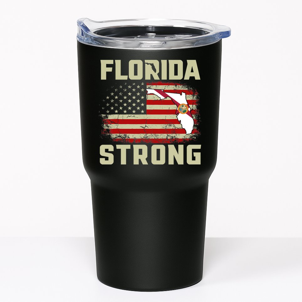 Florida Strong Hurricane Ian Support Florida Tumbler