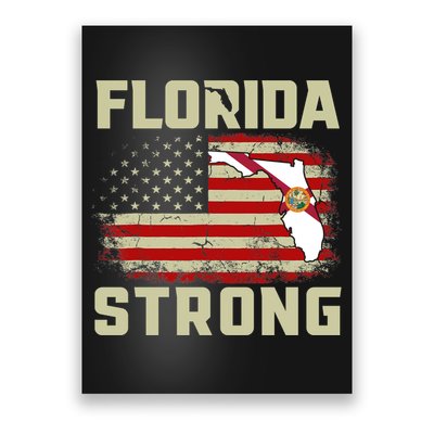 Florida Strong Hurricane Ian Support Florida Poster