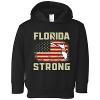 Florida Strong Hurricane Ian Support Florida Toddler Hoodie