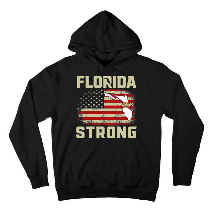 Florida Strong Hurricane Ian Support Florida Tall Hoodie