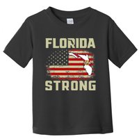 Florida Strong Hurricane Ian Support Florida Toddler T-Shirt