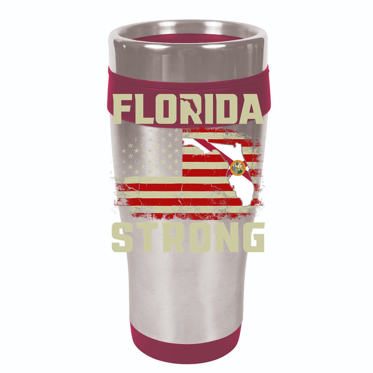 Florida Strong Hurricane Ian Support Florida Womens T-Shirt