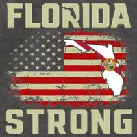 Florida Strong Hurricane Ian Support Florida Vector Backpack