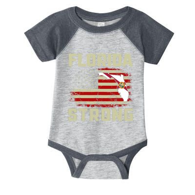 Florida Strong Hurricane Ian Support Florida Infant Baby Jersey Bodysuit