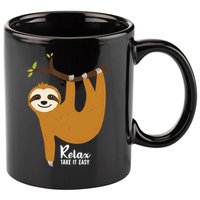 Funny Sloth Hanging On A Tree Gift Funny Sloth Lover Relax Take It Easy Gift 11oz C Handle Ceramic Mug