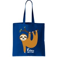 Funny Sloth Hanging On A Tree Gift Funny Sloth Lover Relax Take It Easy Gift Bag