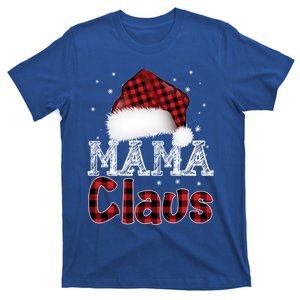 Fun Santa Hat Christmas Costume Family Matching Mama Claus Gift T-Shirt