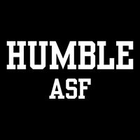 Funny Saying Humble Asf Impact Tech Backpack